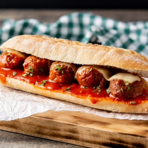 Italian Meatball Sub.