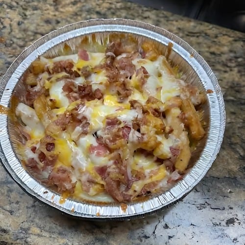 Bacon Cheese Fries.