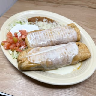Shrimp Chimichanga