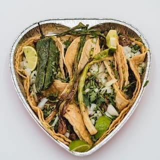 HEART TACO PLATTER
