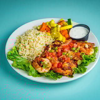 Black and Bleu Shrimp