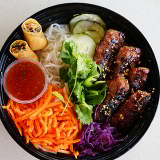Bun Cha Hanoi Vermicelli Bowl