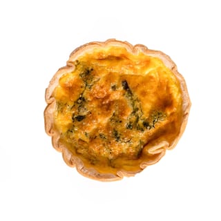 Mushroom Leek Quiche