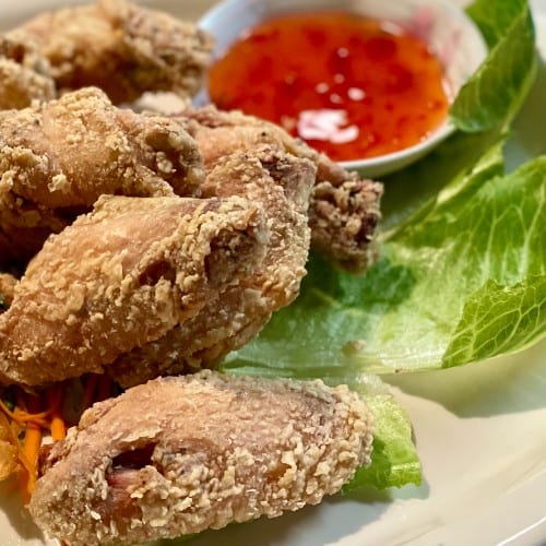 Fried Chicken Wings.