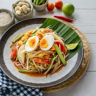 Som Tum (Fresh Papaya Salad)