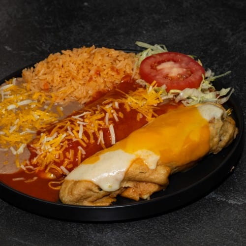 Chile Relleno, Enchilada Plate.