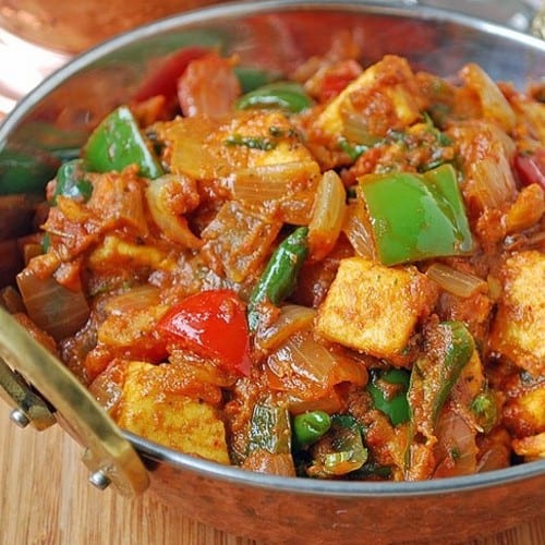 32. Kadai Paneer.