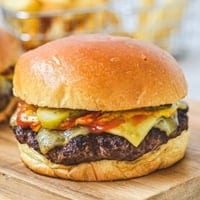 Regular Cheese Burger.