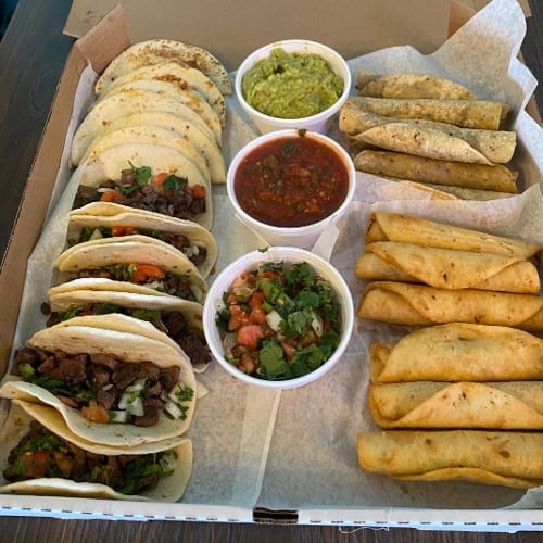 Tacos in a Box.