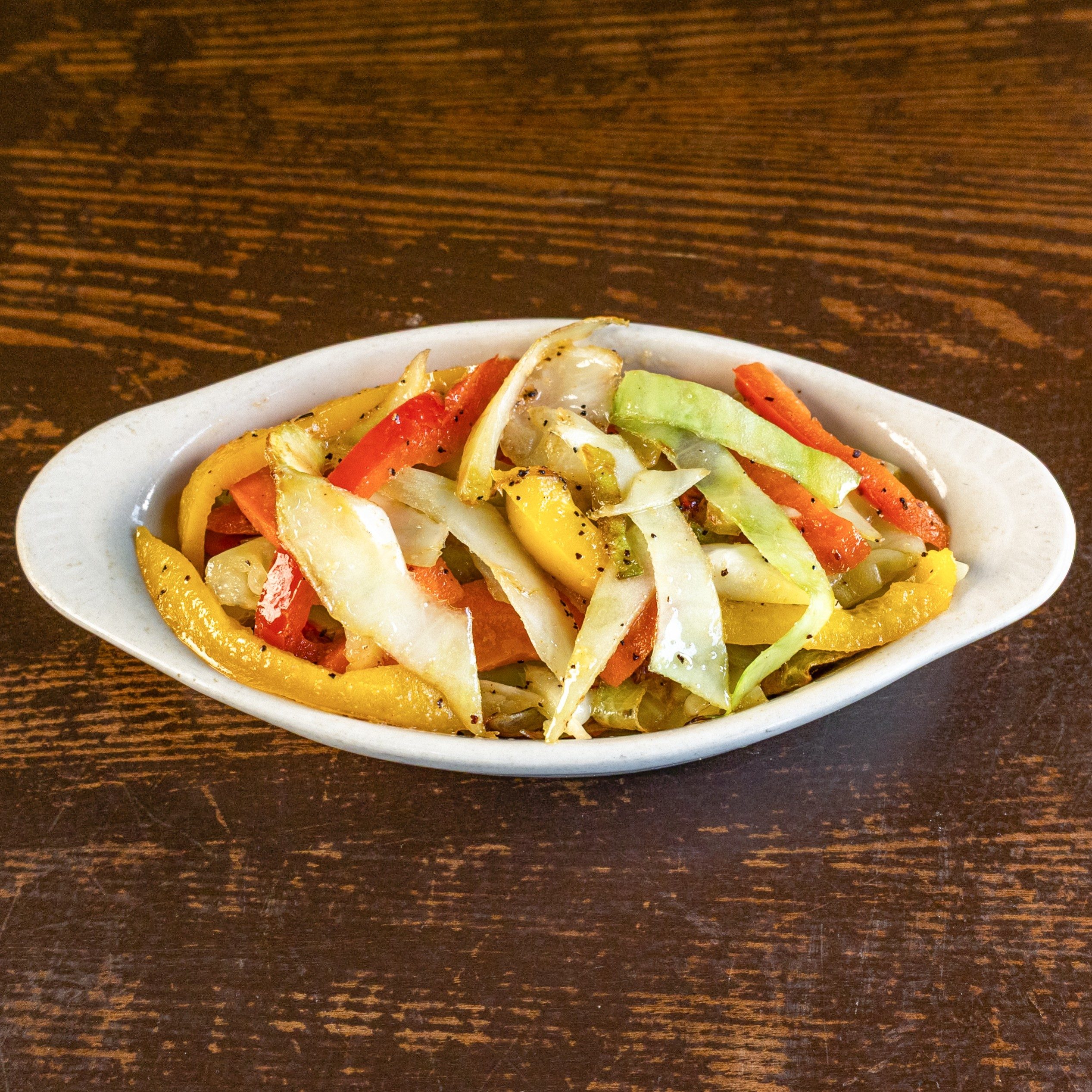 Buttered Steamed Vegetables.