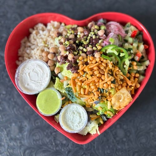 No Fishy Business Caesar Bowl.