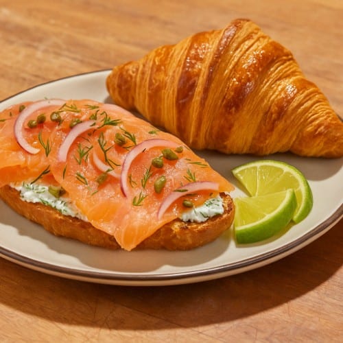 Salmon Croisandwich.