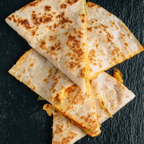 Cheese Quesadilla (Flour Tortilla).