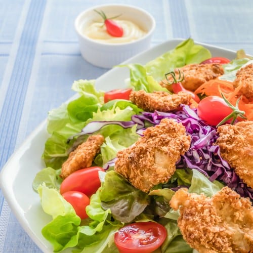 Crispy Chicken Salad.