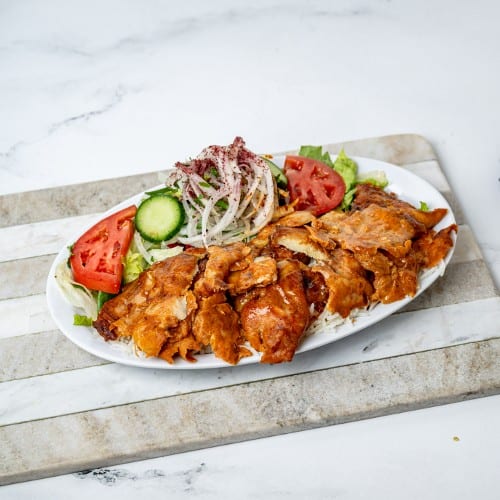 Chicken Shawarma Plate.