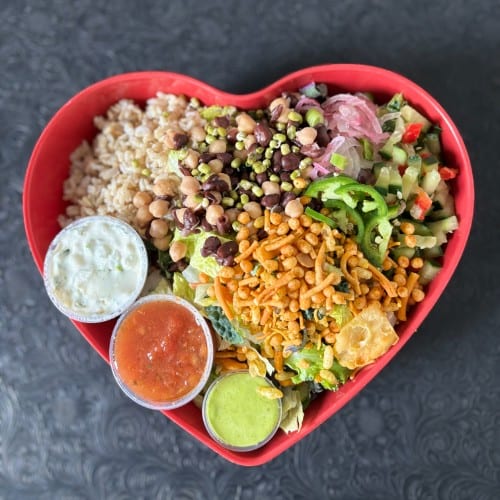 OG Queso Rice & Salad Bowl.