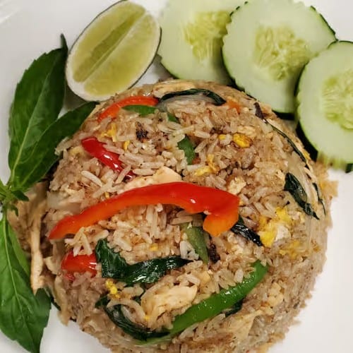Basil Fried Rice.