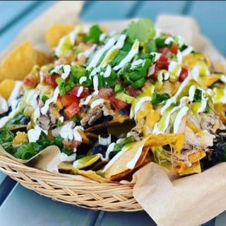 House-made Bean Nachos