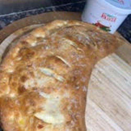 Original Ham Calzone.