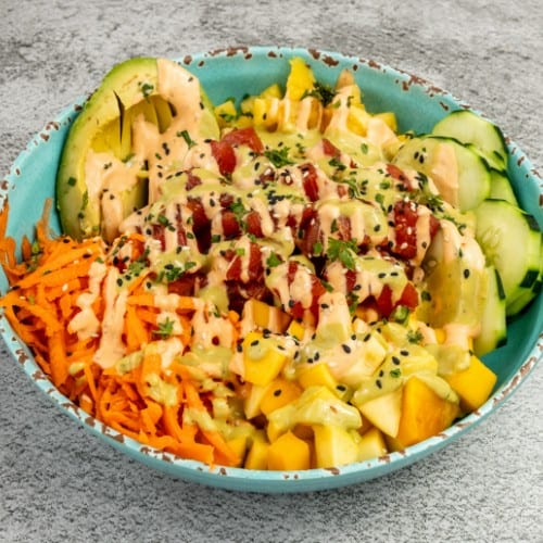 Tuna Poke Bowl.