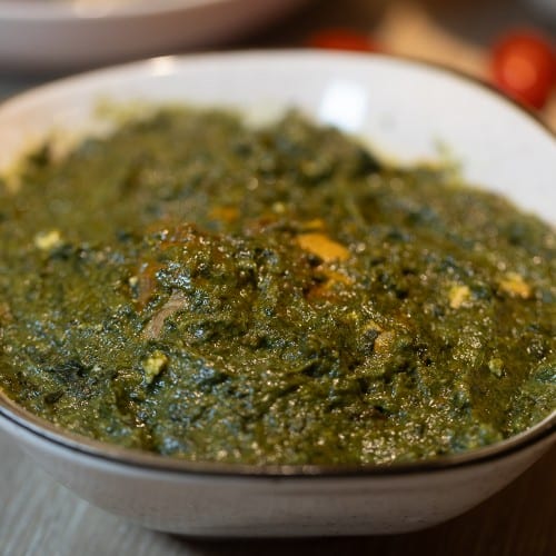 Saag Chicken.