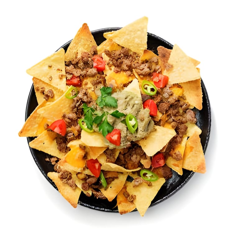 Loaded Nachos – Crispy, Cheesy, and Packed 