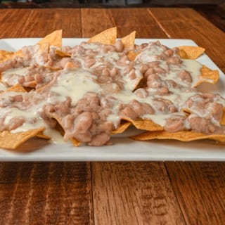 58. Bean Nachos (Fried Beans)
