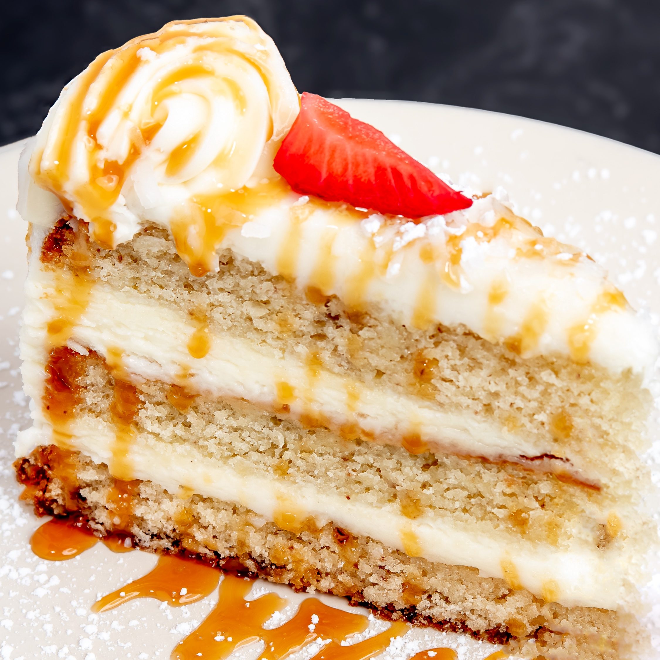 Italian Cream Cake.