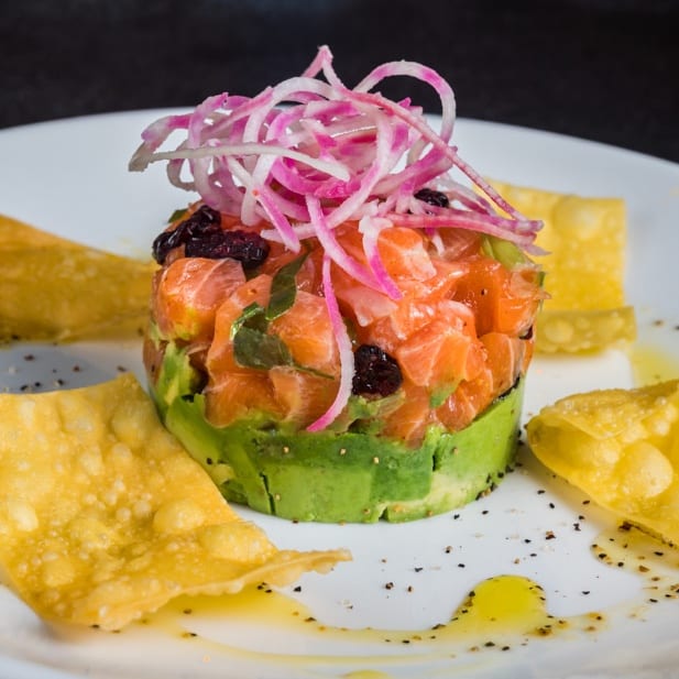 Salmon Tartare.