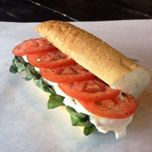 Caprese Sandwich.