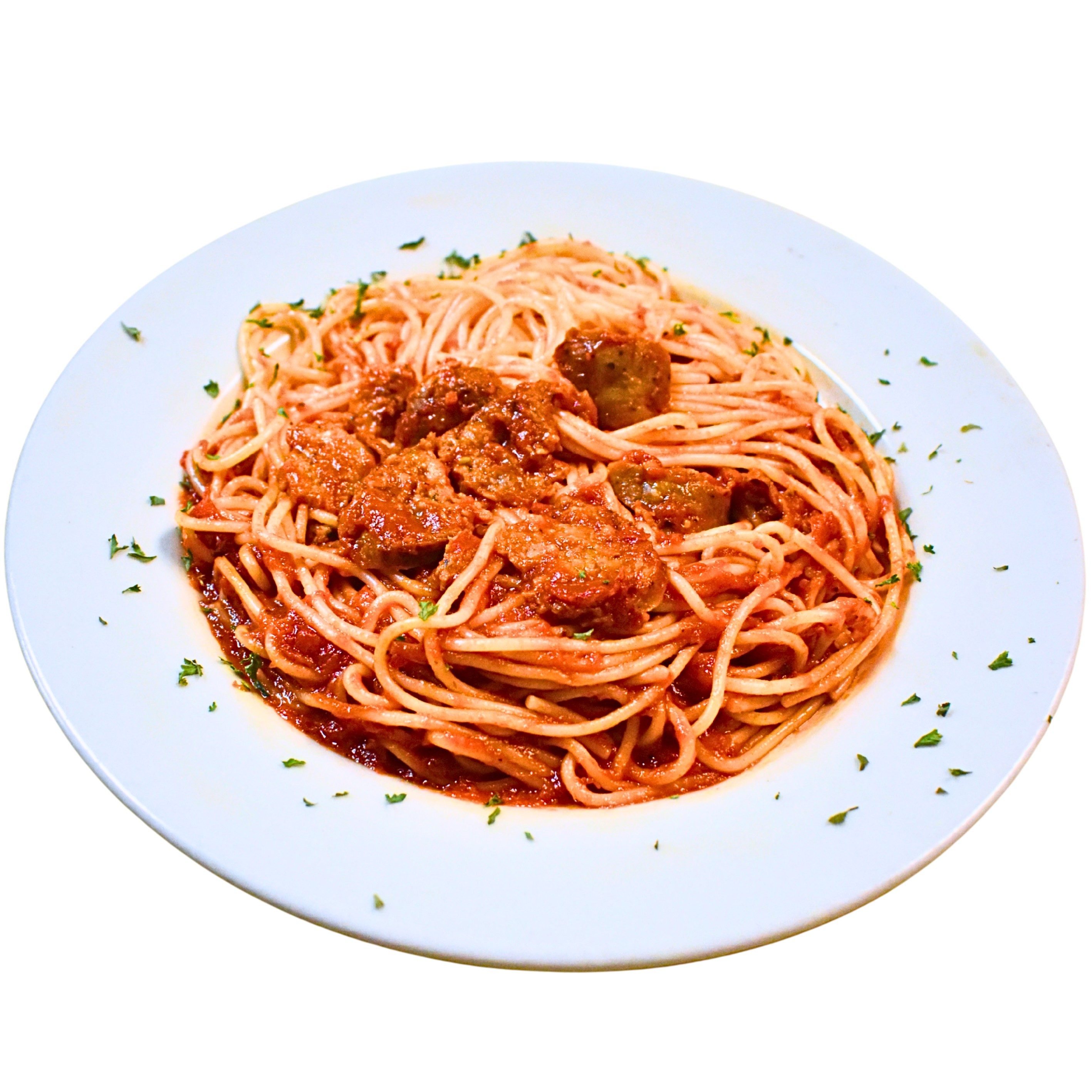 Spaghetti & Sausage.