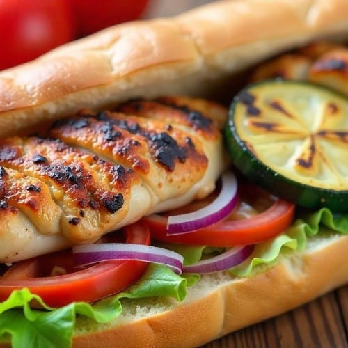 Chicken & Veggie (Signature Subs).