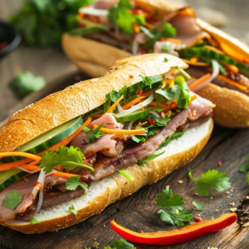 A18. Evergreen's Sandwich - Bánh Mì.
