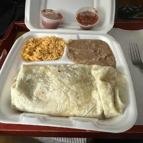 Fajita Burrito Supreme.