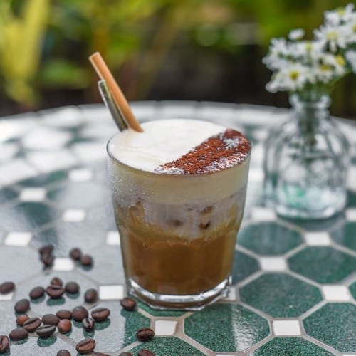 Vietnamese Sea Salt Coffee.