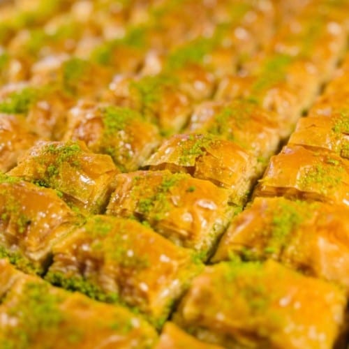 Baklava Tray.