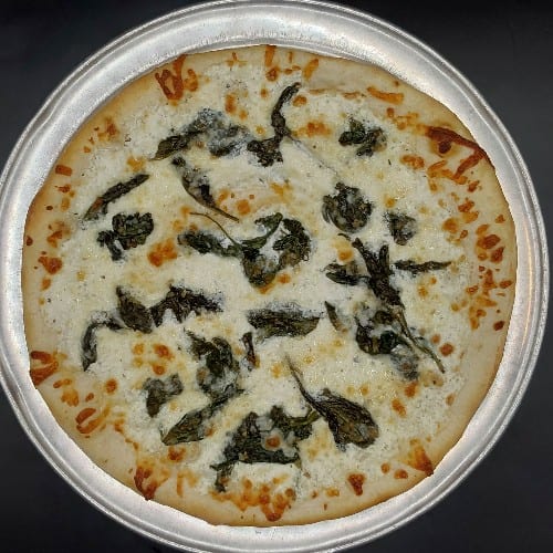 Spinach Pizza (Small/Medium).