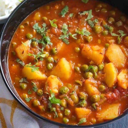Aloo Mattar.