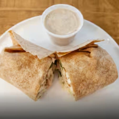 Chicken Caesar Wrap.
