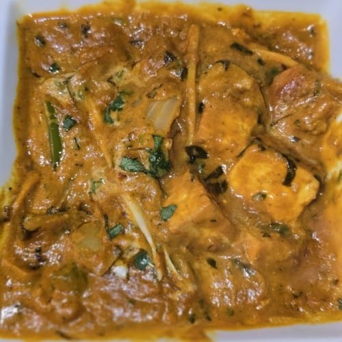 Kadhai Paneer.