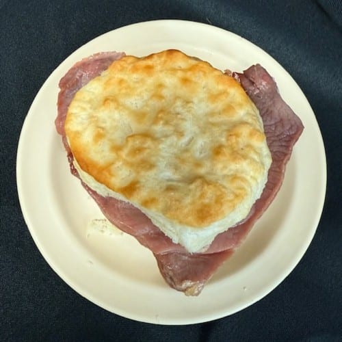 Country Ham Biscuit.