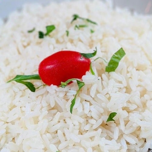 White Rice Tray (Gluten Free).