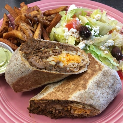 Barbacoa Burrito.