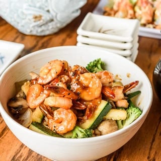 Chicken & Shrimp Bowl LUNCH