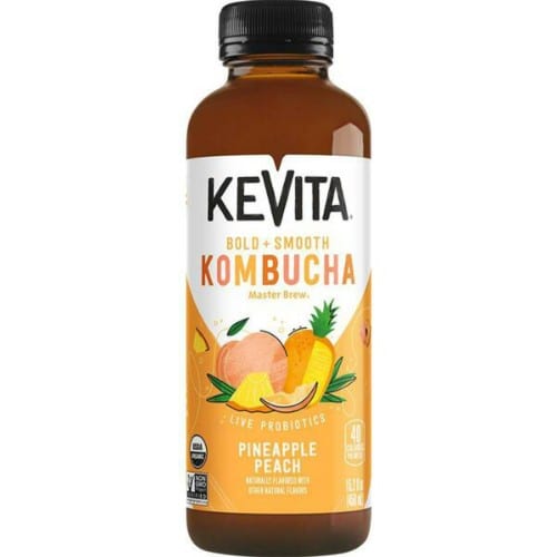 Kombucha Pineapple Peach.