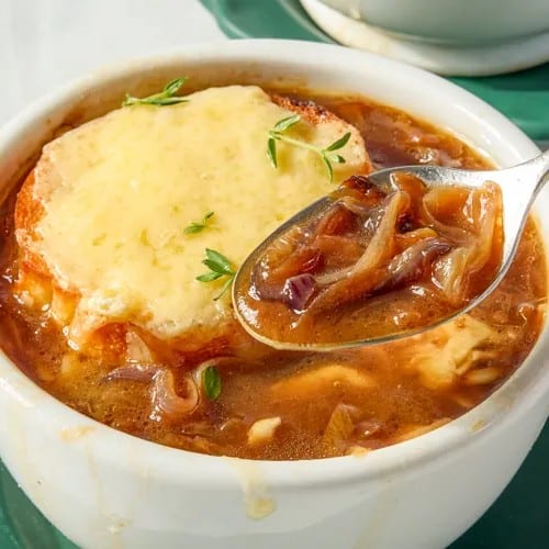 FRENCH ONION SOUP.