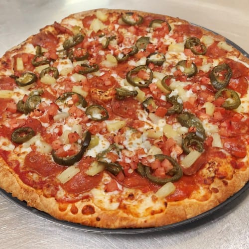 New Hampshire Sweet & Savory Pizza.