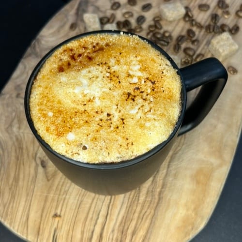Creme brûlée Latte.