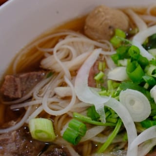 Brisket & Beef Meatballs Pho