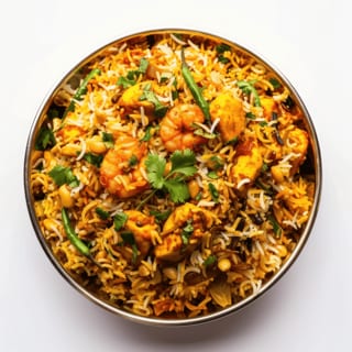 Seafood Biryani